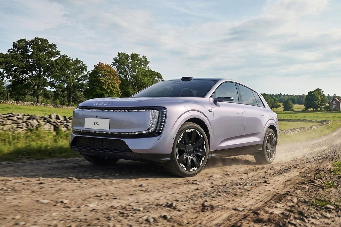 Audi E7X выходит на рынок без четырех колец, но с хорошей техникой