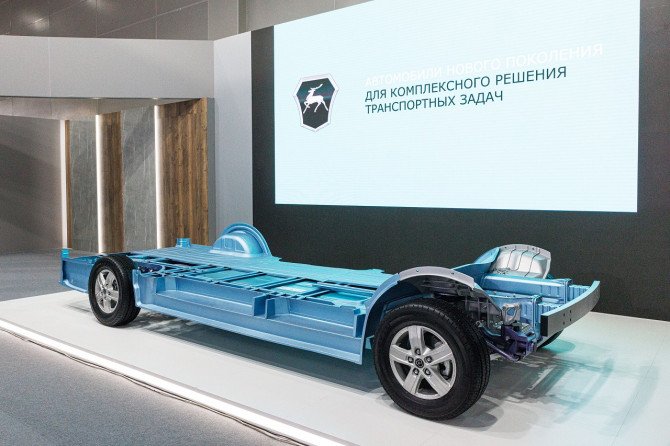 ГАЗ представил универсальную платформу для бескапотных LCV нового поколения