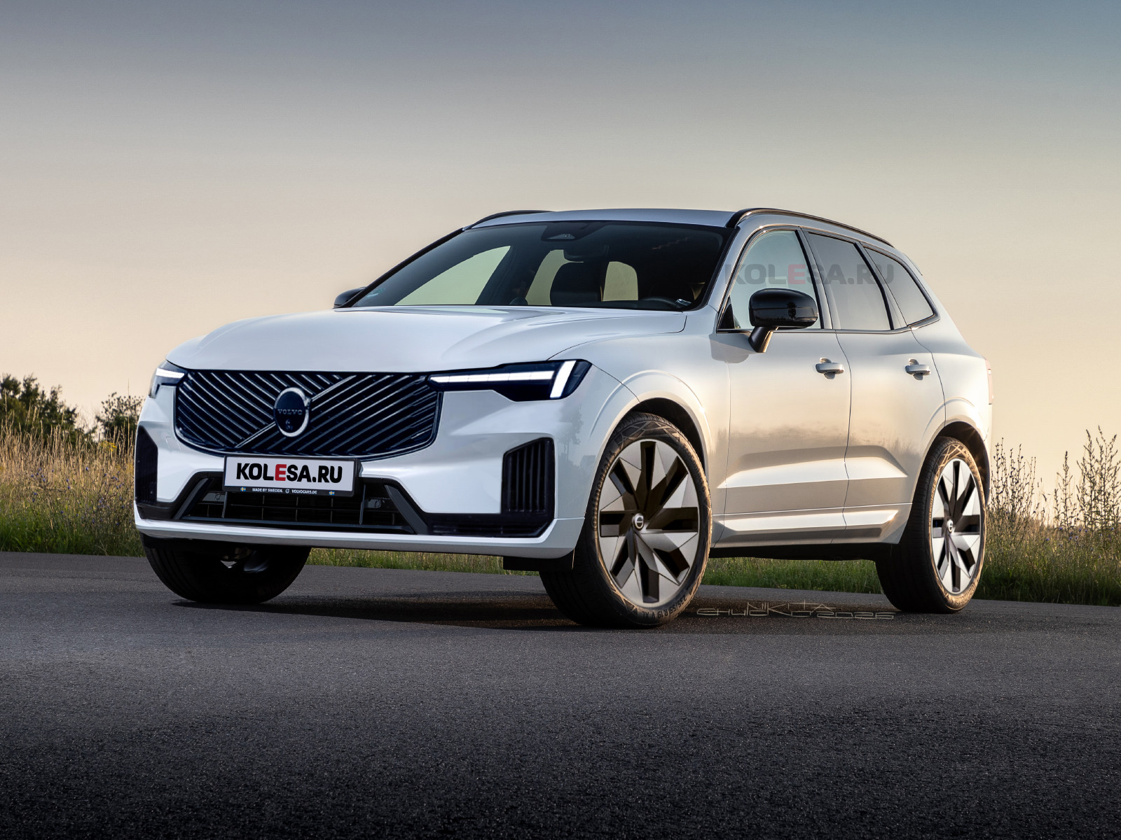 Утечки: Volvo XC60 2027 модельного года готовится к рестайлингу