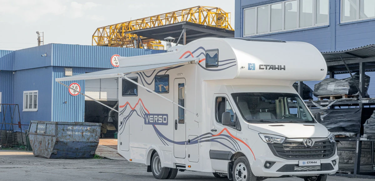 Автодом Verso на шасси Sollers SF5: кухня, душ и две спальни за 6,15 млн рублей