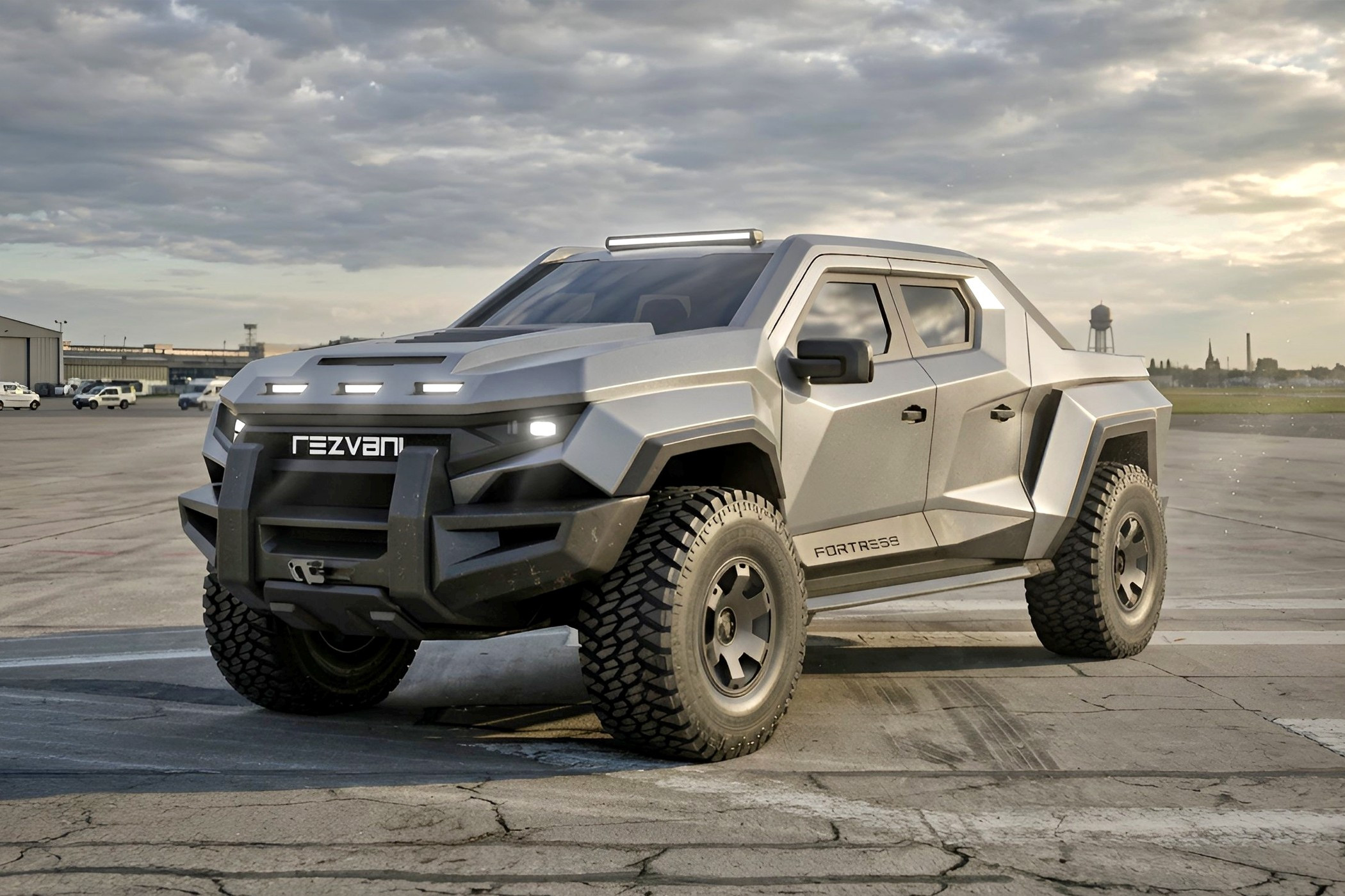 Rezvani Fortress: бронированный пикап на базе Ford F-150 Raptor
