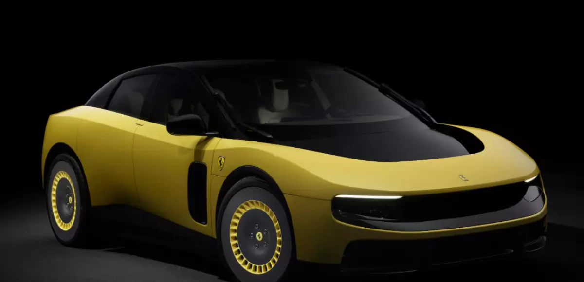 Ferrari Luce: первый полностью электрический итальянский суперкар с 4 моторами