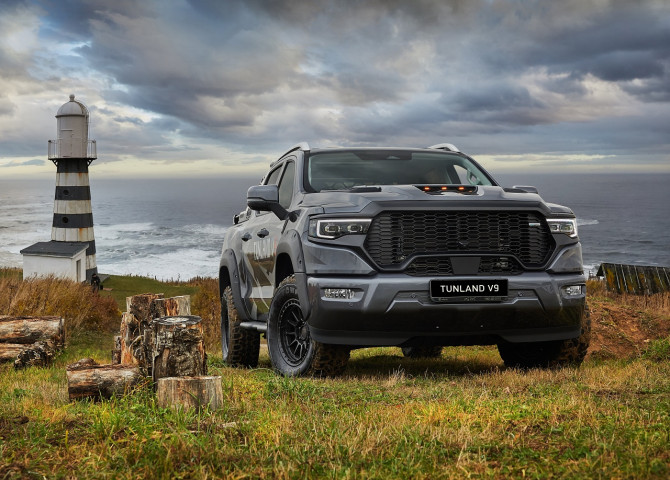 Пикап Foton Tunland V9 с бензиновым мотором 245 л.с. вышел в России